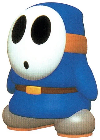 Blue Shy Guy