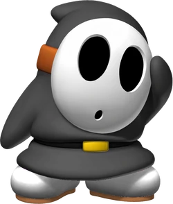 Gray Shy Guy