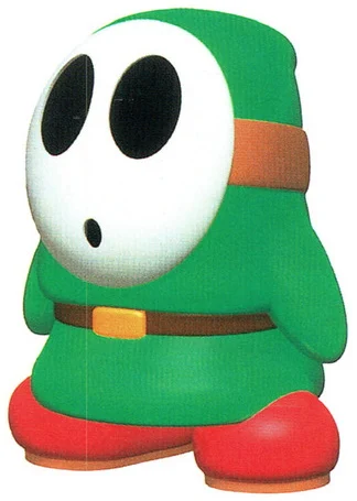 Green Shy Guy
